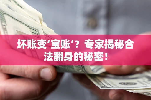 武汉坏账变‘宝账’？专家揭秘合法翻身的秘密！