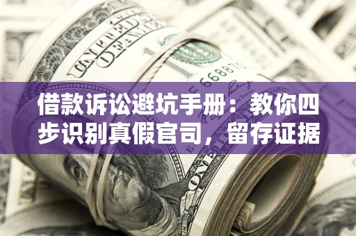 武汉借款诉讼避坑手册：教你四步识别真假官司，留存证据不踩雷