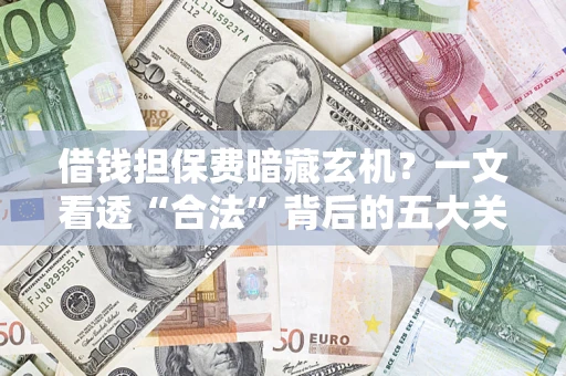 武汉借钱担保费暗藏玄机？一文看透“合法”背后的五大关键陷阱