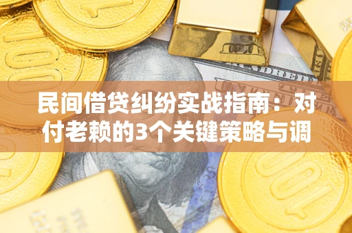 武汉民间借贷纠纷实战指南：对付老赖的3个关键策略与调解盲区解析