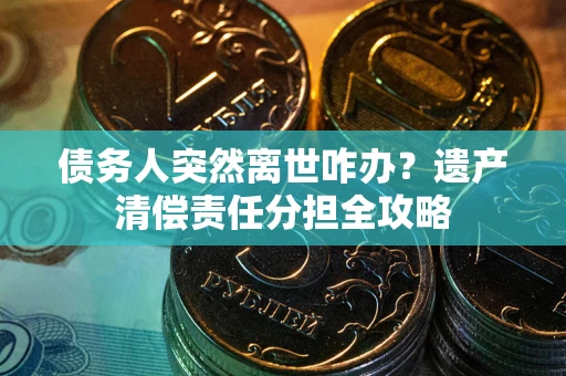武汉债务人突然离世咋办？遗产清偿责任分担全攻略