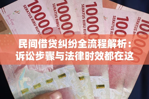 武汉民间借贷纠纷全流程解析：诉讼步骤与法律时效都在这儿了