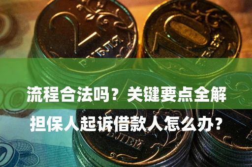 武汉

担保人起诉借款人怎么办？流程合法吗？关键要点全解析